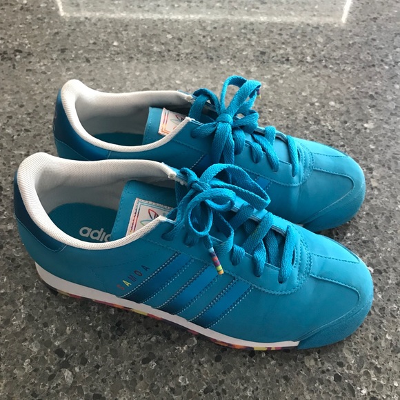 adidas Shoes - Blue Samoa Adidas